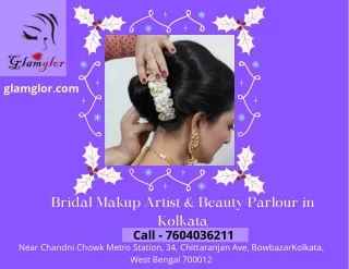 Glamglor - Bridal makeup artist and beauty parlour in kolkata