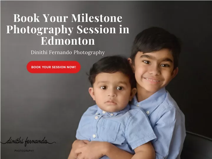 book your milestone photography session