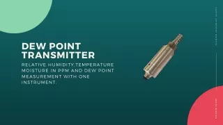 DEW POINT TRANSMITTER