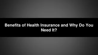 Reason Why You Should Have Health Insurance