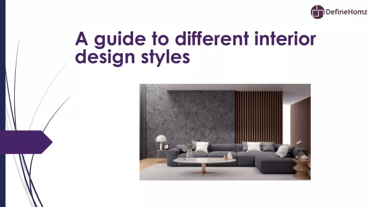 a guide to different interior design styles
