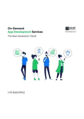 On- Demand App Development Company