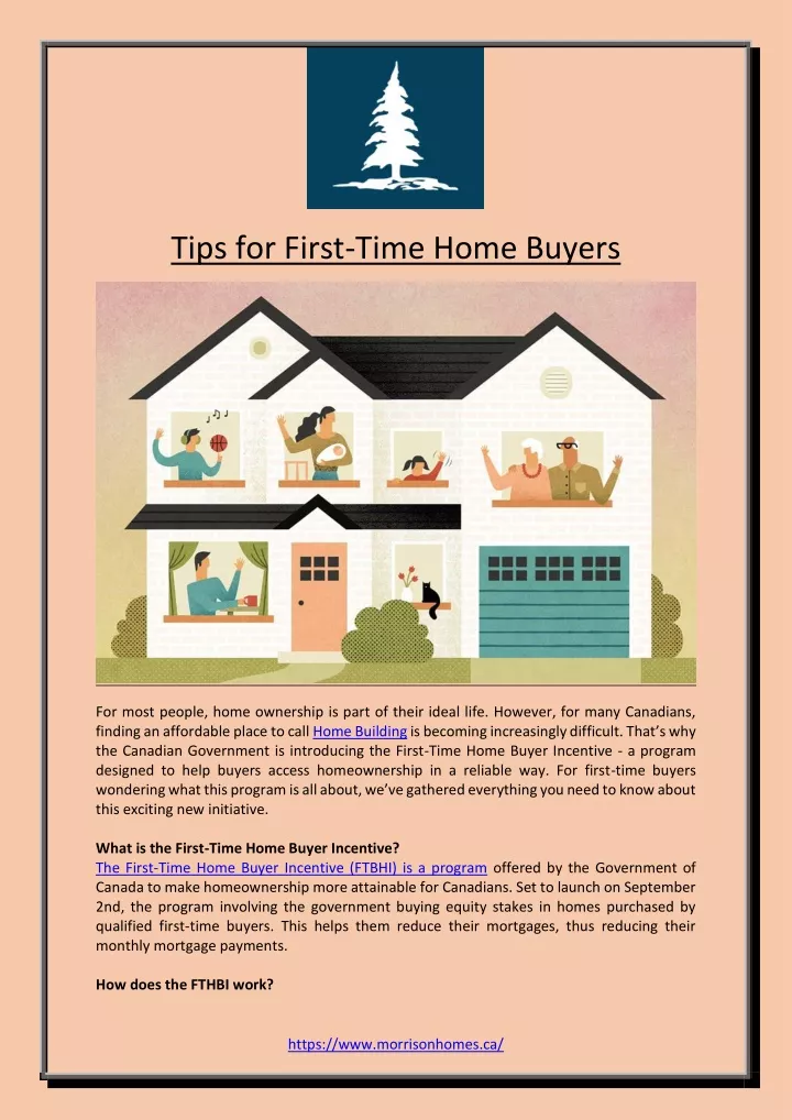 tips for first time home buyers