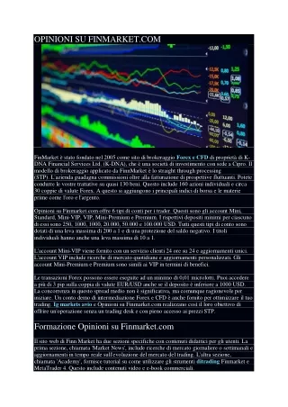 OPINIONI SU FINMARKET.COM