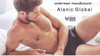 Best Custom Underwear Manufacturer-Alanic Global