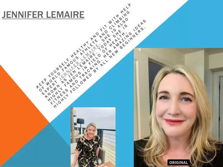 PPT - Jennifer LeMaire | Jen LeMaire | Keep Yourself Fit And Healthy By ...