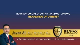 how do you make your ad stand out among thousands of others