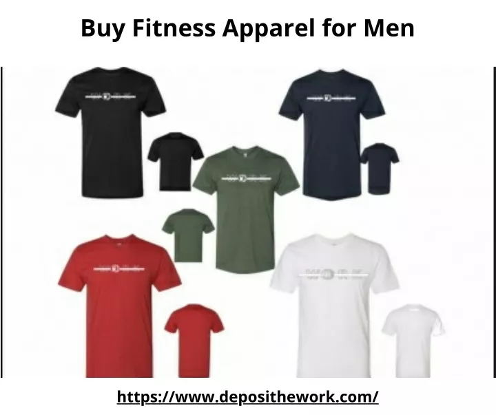buy fitness apparel for men