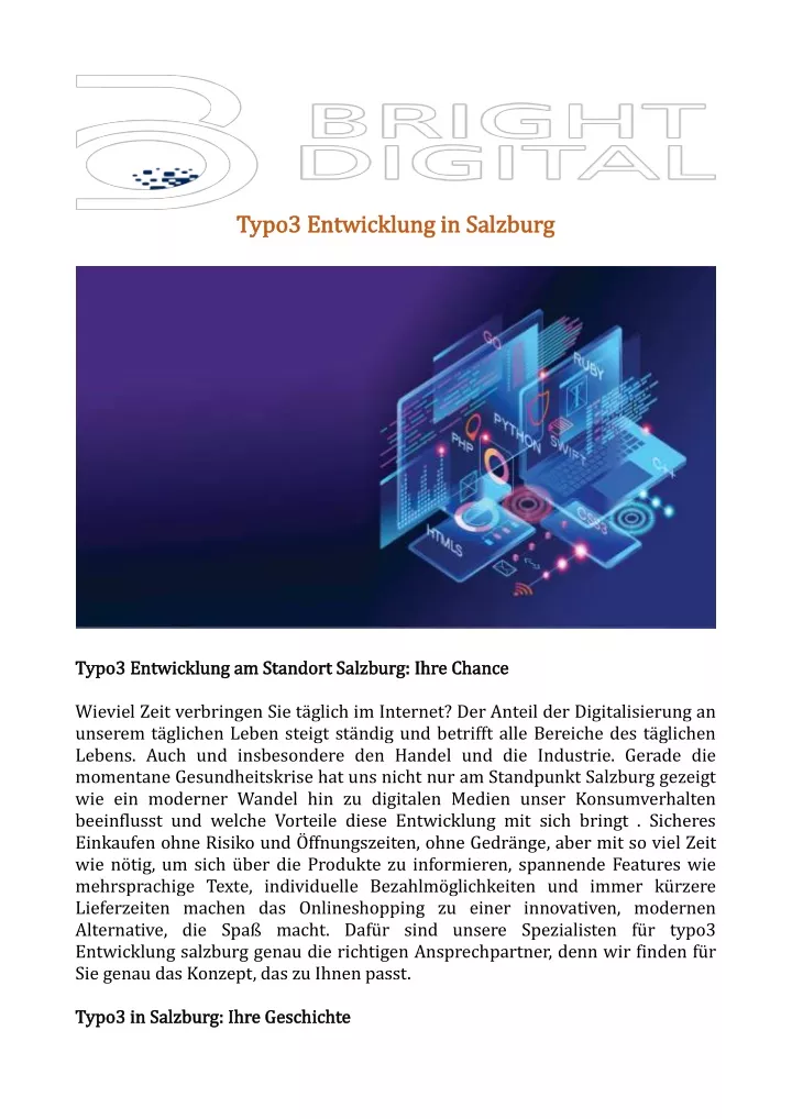 typo3 entwicklung in salzburg typo3 entwicklung