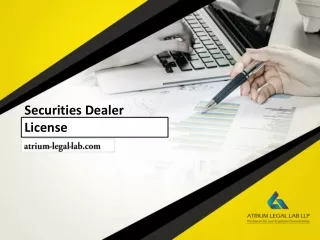 Securities Dealer License