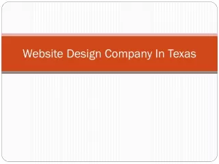 website design company in texas