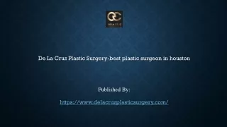 best plastic surgeon in houston