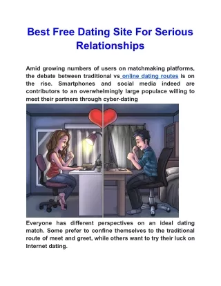 Best Free Dating Site For Serious Relationships