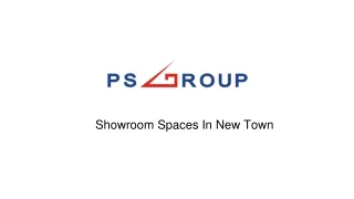 showroom spaces in new town