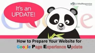 How to Prepare Your Website for Google Page Experience Update