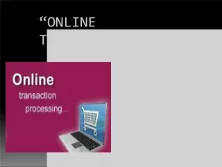 Synapse Financial Technologies - ONLINE TRANSACTION