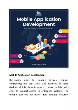 Pegasos | Mobile Application Development in Bangalore