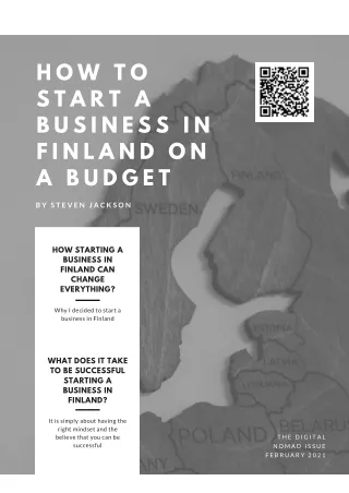 How to start a business in Finland on a budget