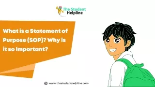 What is statement of purpose (sop)? why is it so important ?
