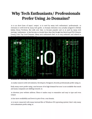 why tech enthusiasts professionals prefer using