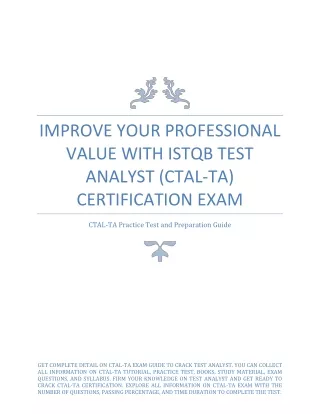 improve your professional value with istqb test
