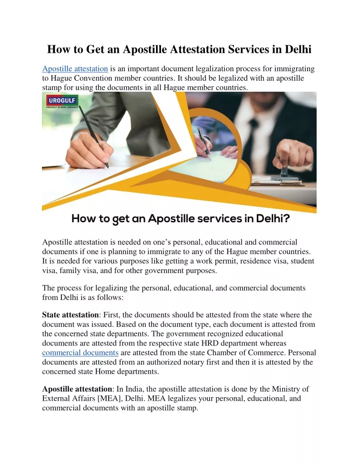 how to get an apostille attestation services