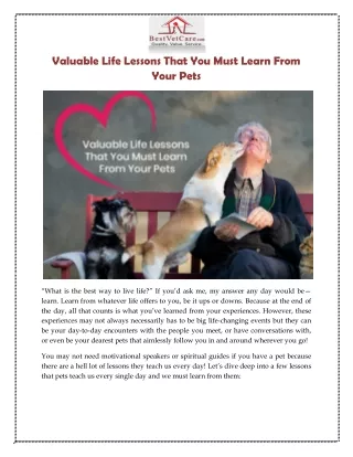 valuable life lessons that you must learn from