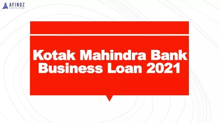 kotak kotak mahindra mahindra bank business