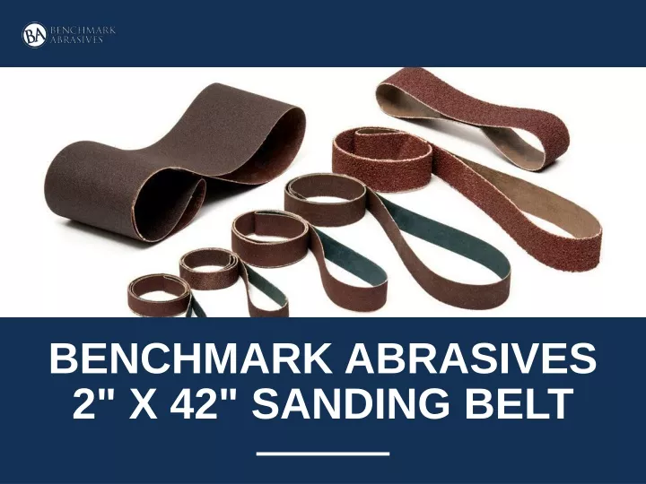benchmark abrasives 2 x 42 sanding belt