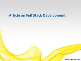 Full Stack Developer Course in Hyderabad | Full Stack Web Developer course