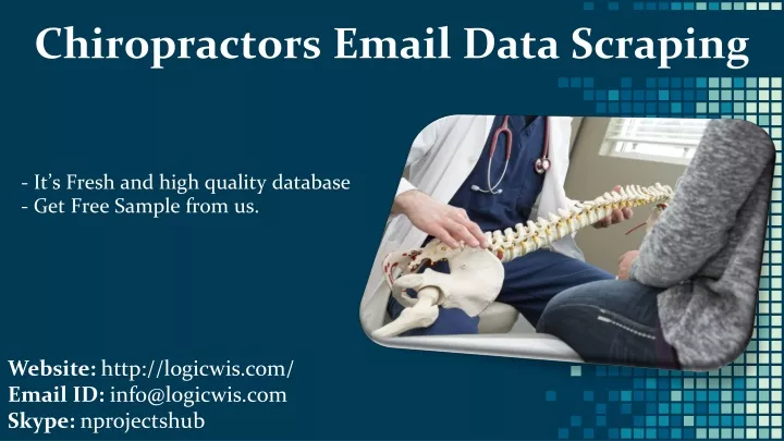chiropractors email data scraping