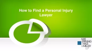 How to Find a Personal Injury Lawyer