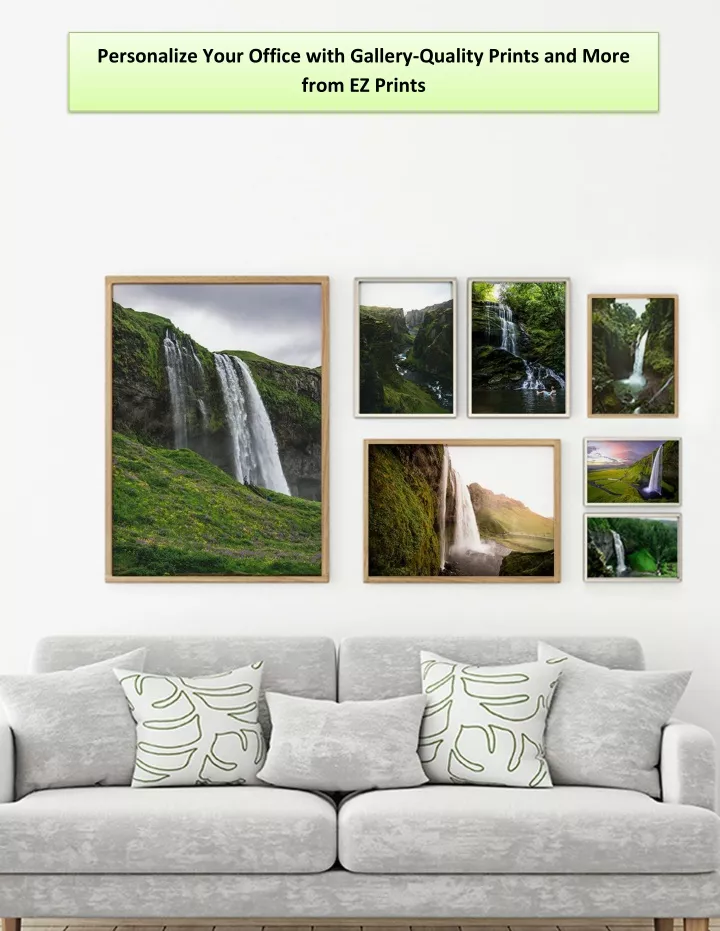 personalize your office with gallery quality