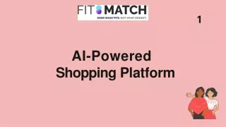 AI-Powered Shopping Platform | Shopfitmatch