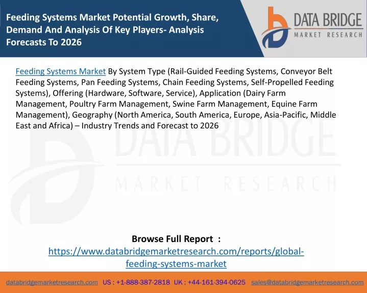 feeding systems market potential growth share