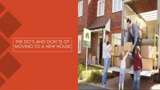 the do s and don ts of moving to a new house