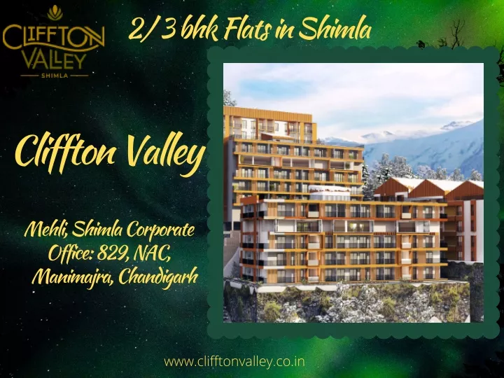 2 3 bhk flats in shimla