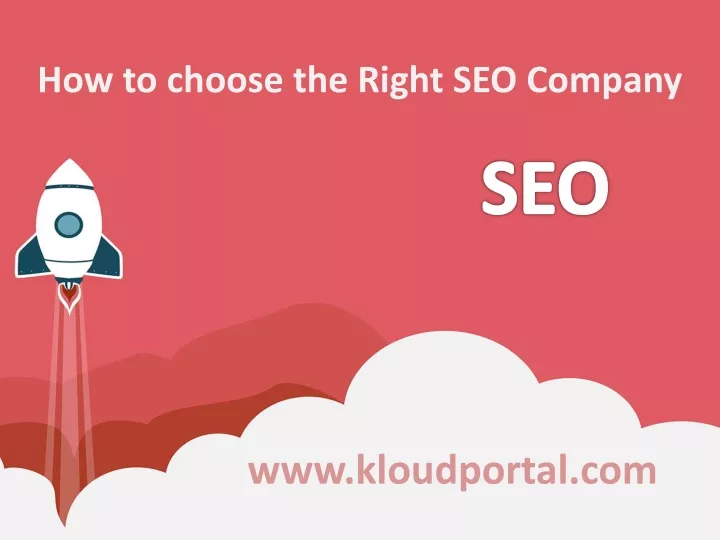 how to choose the right seo company