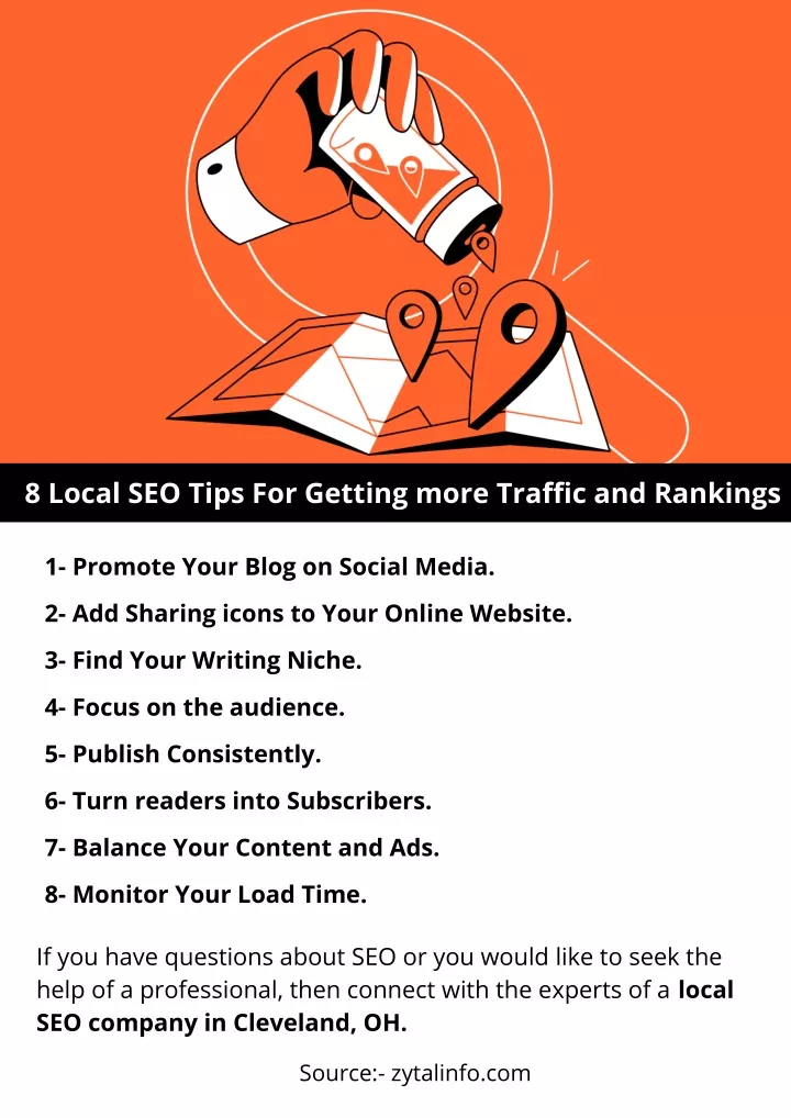 8 local seo tips for getting more traffic