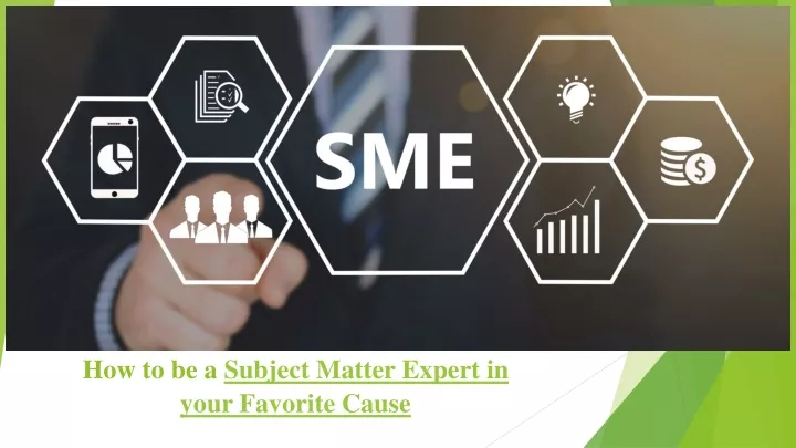how to be a subject matter expert in your