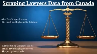 scraping lawyers data from canada