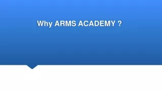 Best Coaching Institute for Medical, Engineering & Foundation Courses – ARMS Academy