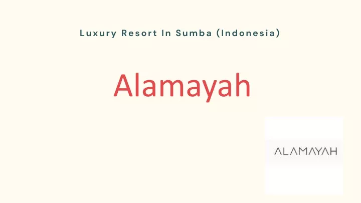 luxury resort in sumba indonesia