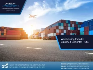 warehousing expert in calgary edmonton css