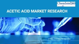 Acitic Acid Market Research