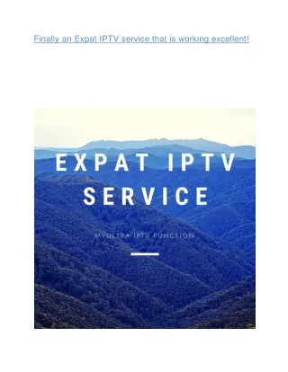 Best IPTV Experten