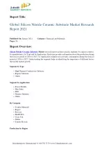 Silicon Nitride Ceramic Substrate Market Research Report 2021 - slide 1