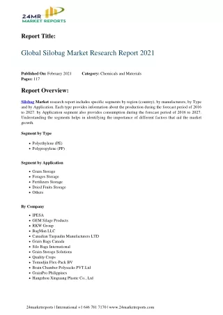 report title