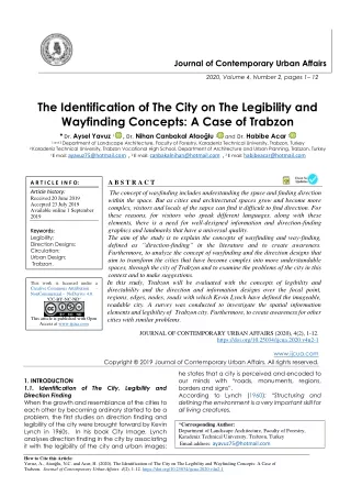 journal of contemporary urban affairs