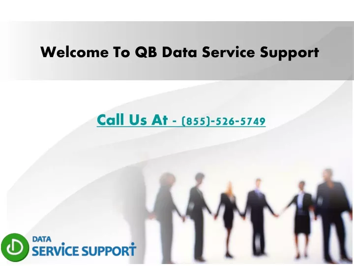 welcome to qb data service support